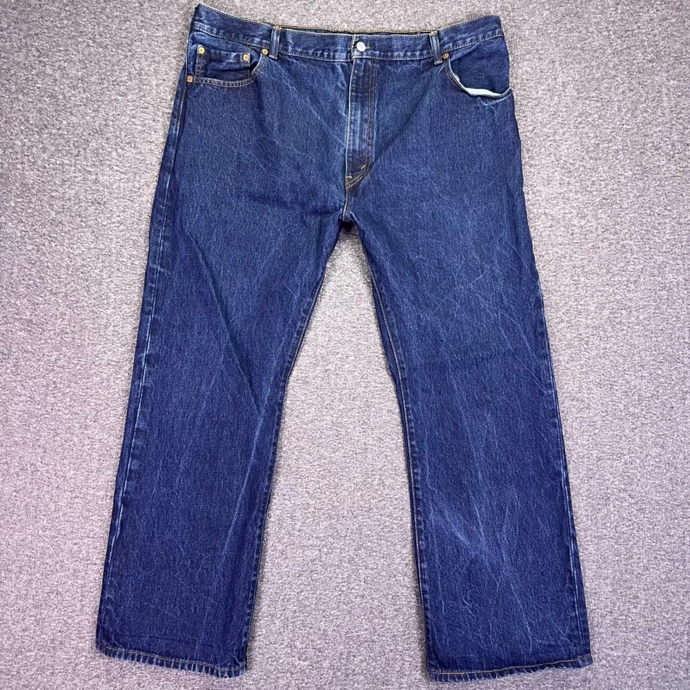 Levis 517 Jeans Mens 41x30 Dark‎ Indigo Bootcut Denim Western Workwear Cowboy